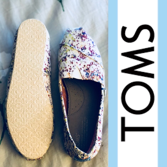 Toms Shoes - NIB [ TOMS ] Splatter Paint Shoes